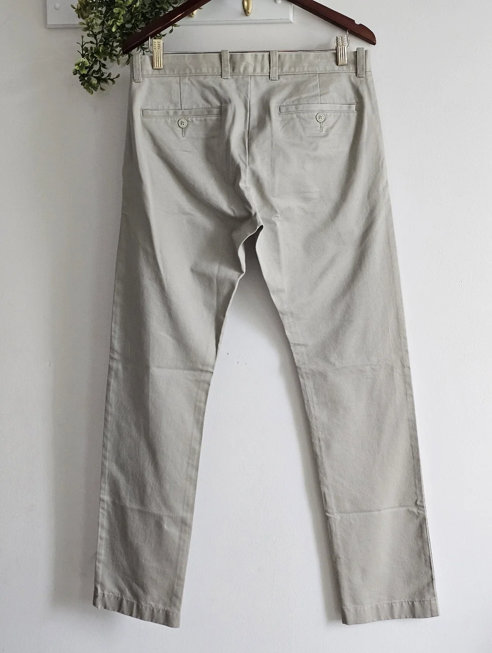 J.Crew Essential 484 Slim Fit Khaki Chino Pants Men 32x31 Cotton NWT Khaki Beige
